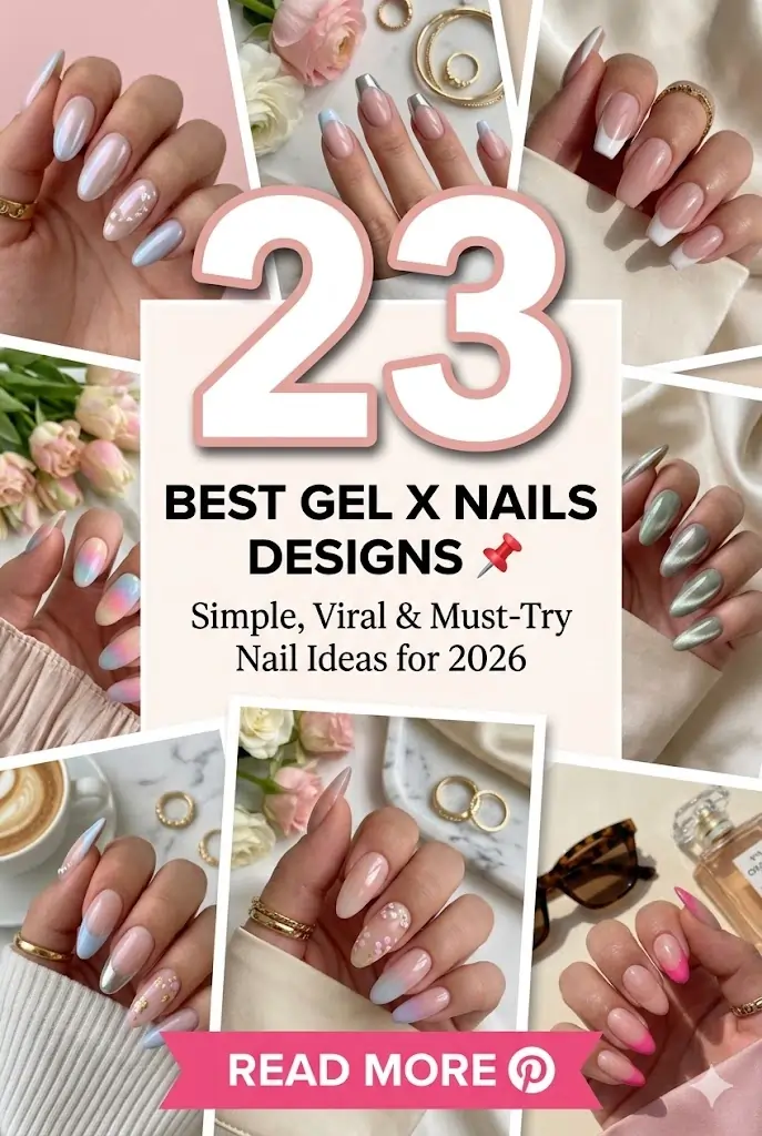 23 Best Gel X Nails Designs 📌 Simple Viral Must Try Nail Ideas for 2026 1