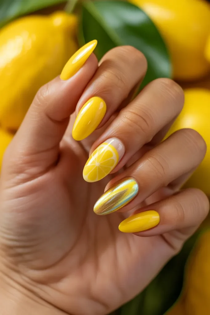 25 Full Lemon Nail Set — The Ultimate Collection · Salon Recommended