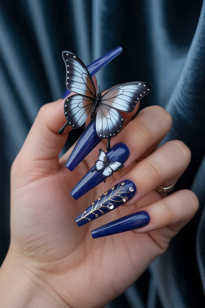 25. The Butterfly Nail Look Thats Worth Splurging On