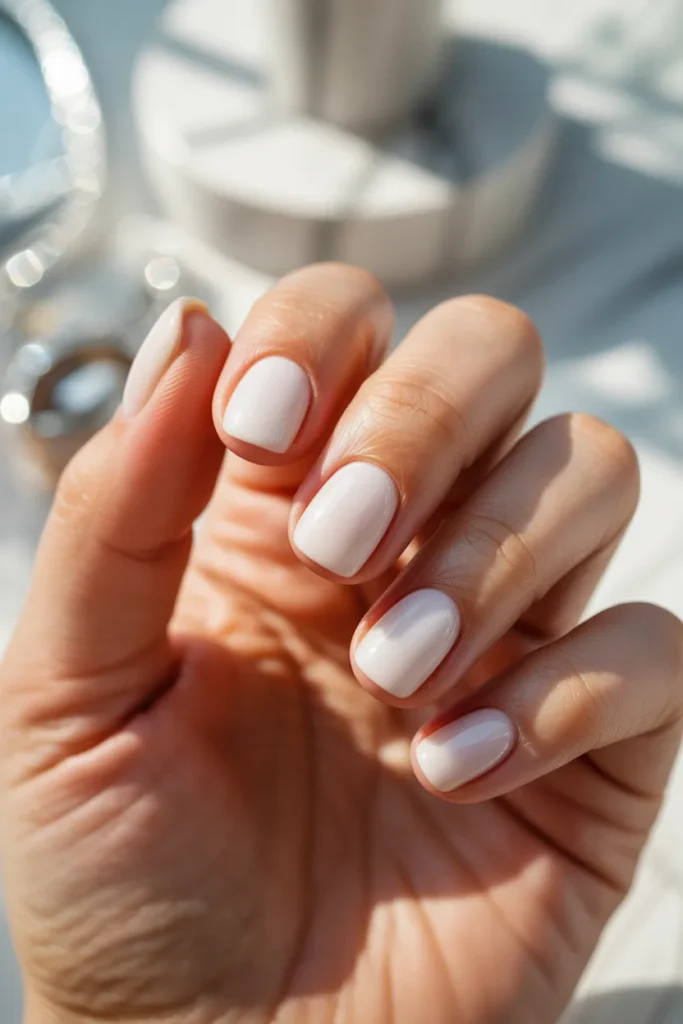 Short Acrylic Nails 6 5. Short Square Acrylic Nails Classic White