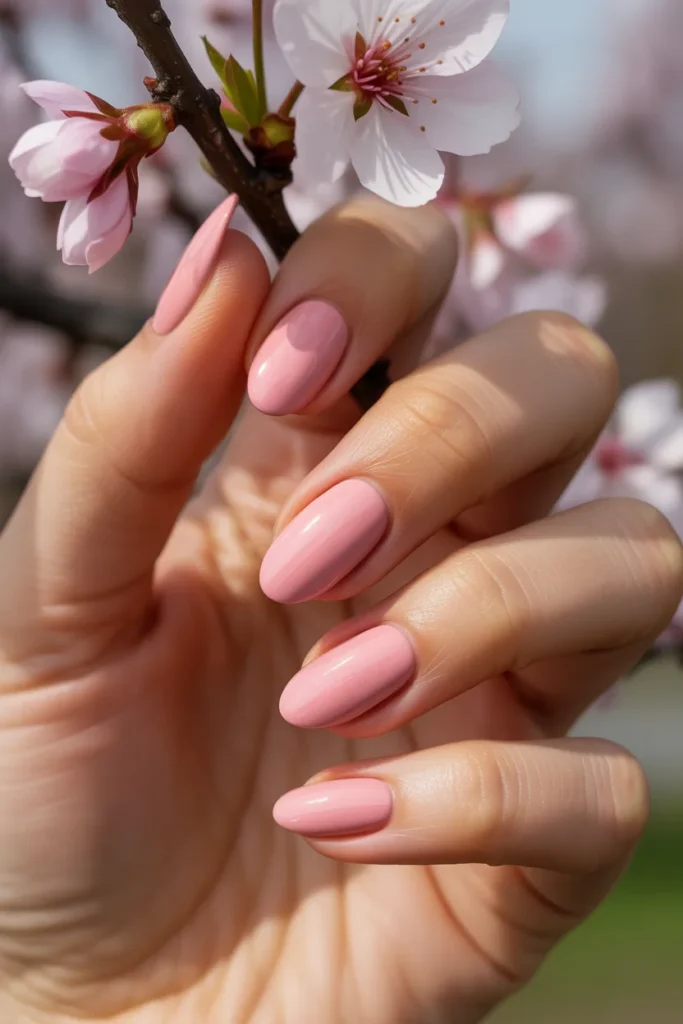 Spring Nail Polish Colors 7 6.Bliss Pink Strawberry Milk