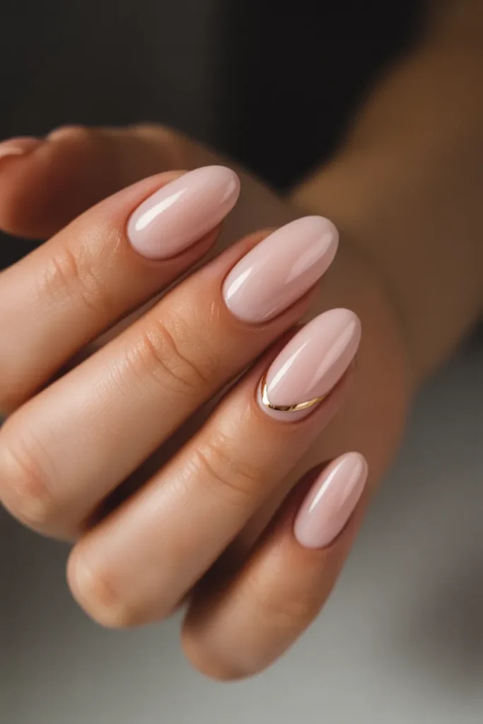 1. Blush Pink and Gold — The Classic Classy Choice