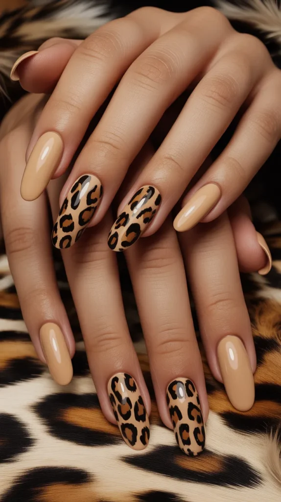 1. Classic Brown Leopard on Nude — The One That Started Everything