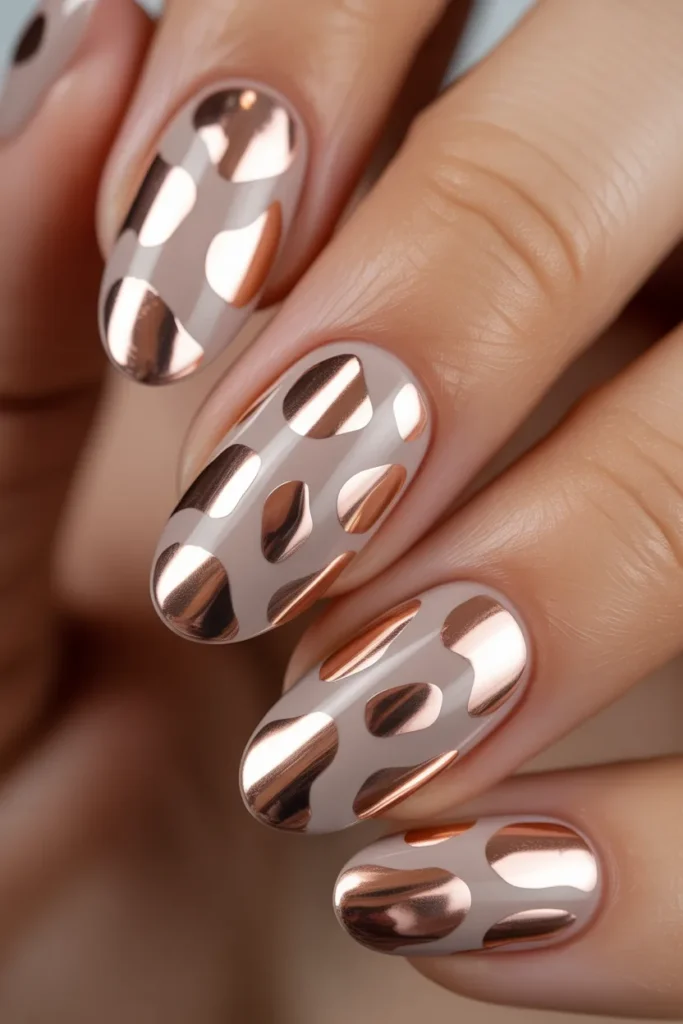11. Chrome Leopard — Metallic Wild Luxury