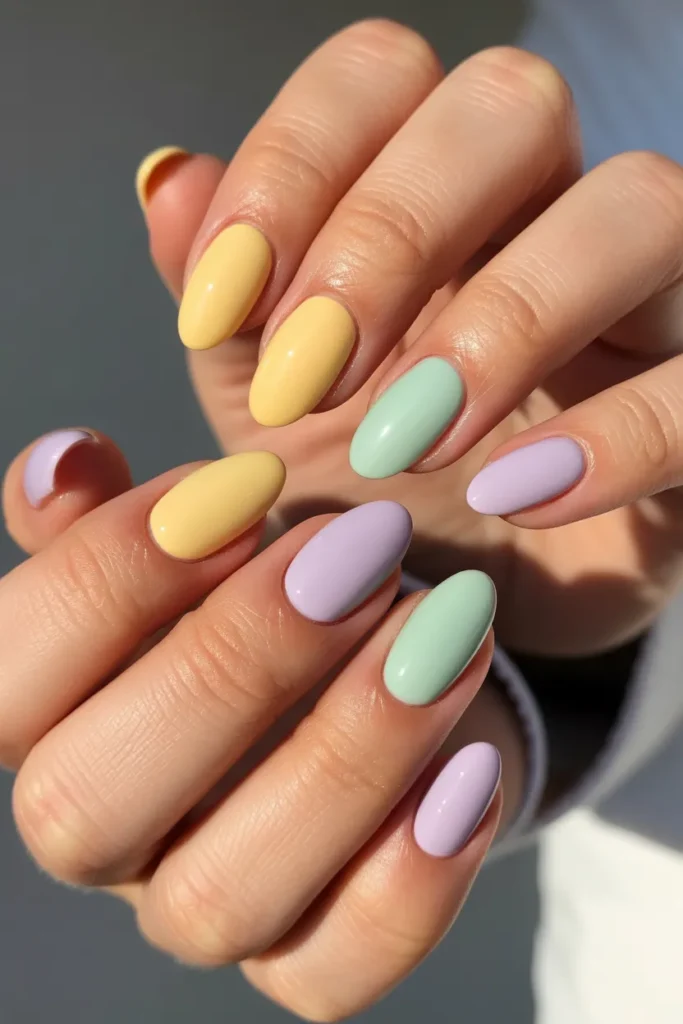 15. Butter Yellow Nail Colors — Pastel Mix Set