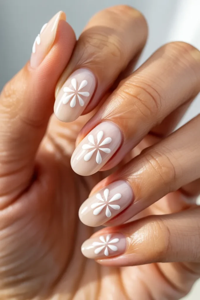 17. Starfish Nails Tutorial Design — Dotting Tool Method