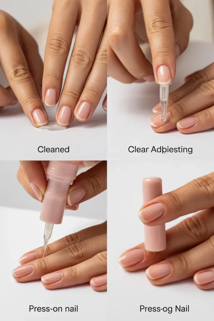 17. Tip Nails Tutorial — Press On Application Technique
