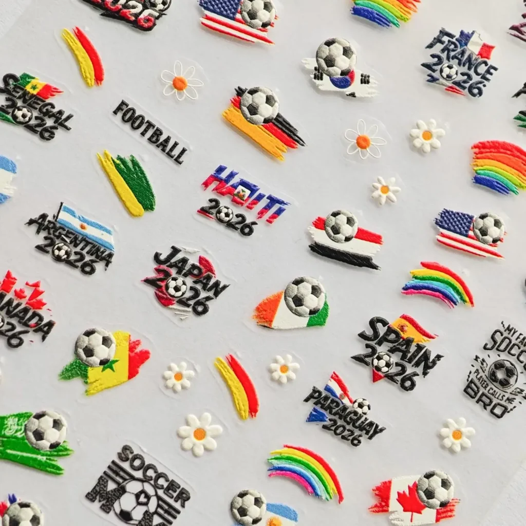 19.Soccer Nails