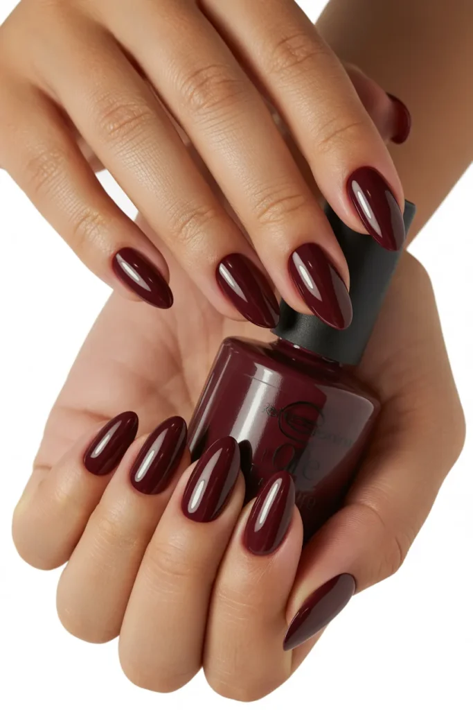 2. Essie Nail Polish Red Wine — Cabernet Elegance