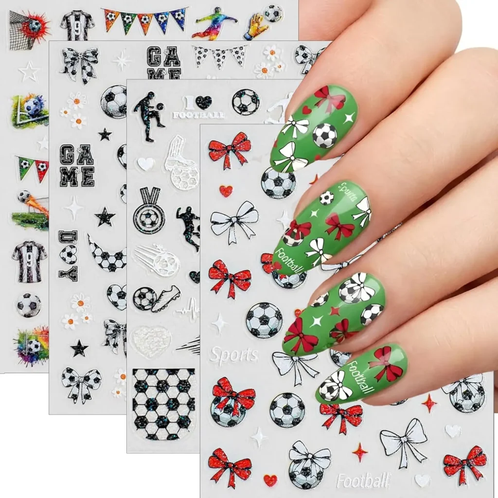 2.Green Field with Ball Accent
