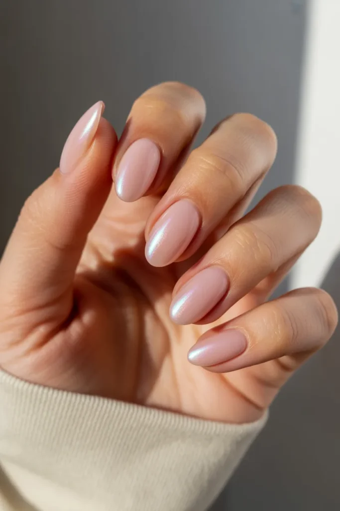 20. June Nails 2026 Trends — Strawberry Milk Chrome