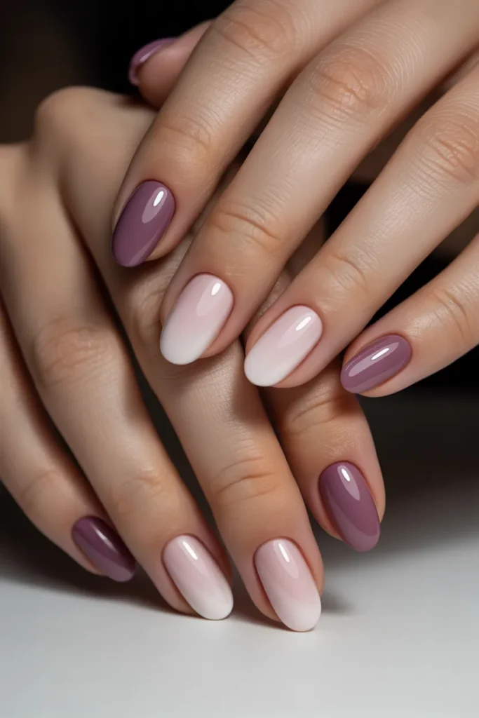 3. Vertical Ombre Gradient — Elongation by Color Direction