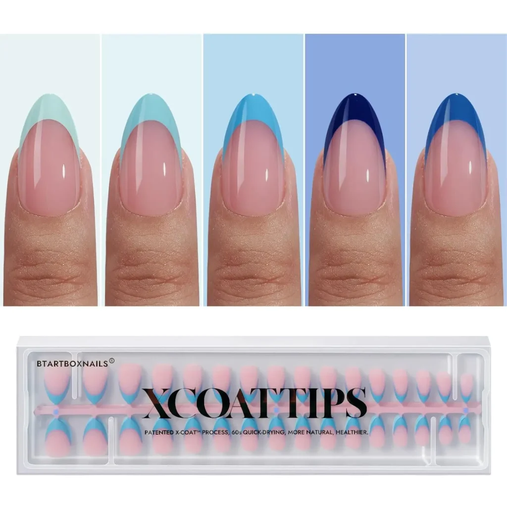 Summer Almond Nails 6 5.Short Practical Elegance