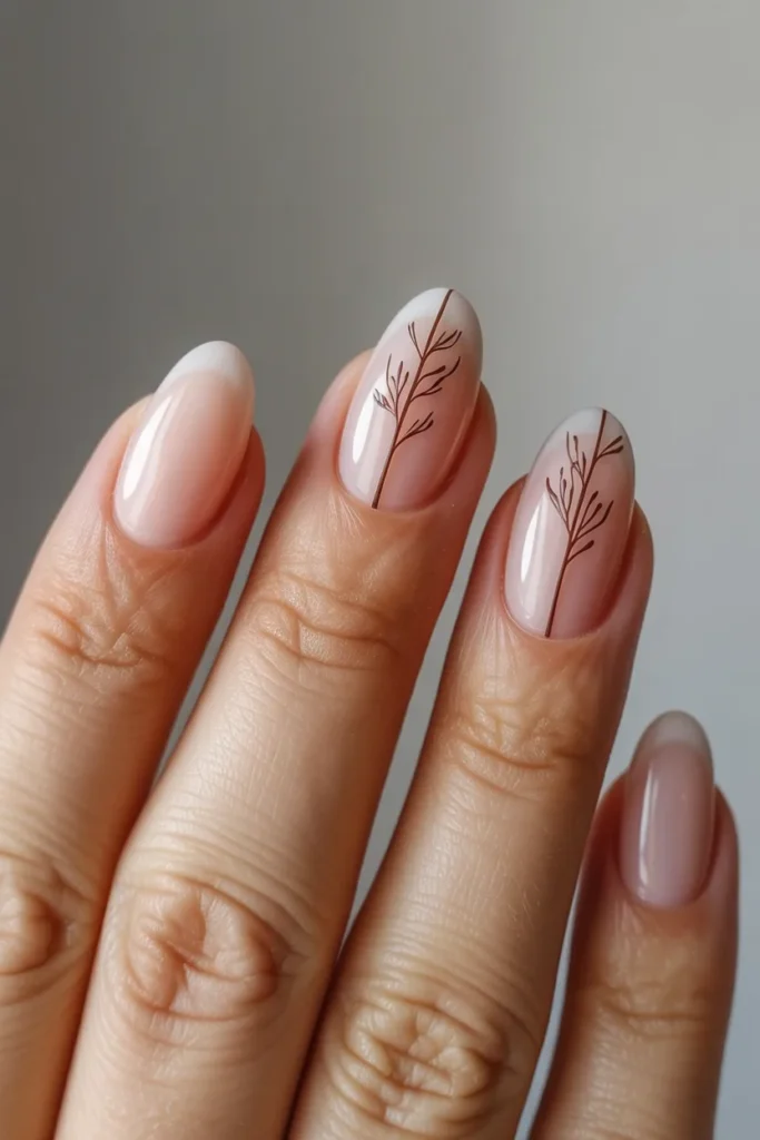 9. Vertical Line Art on Nude Base — Design That Elongates