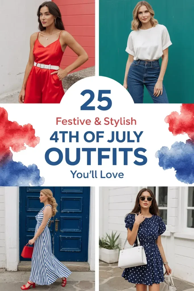 Cute 4th of July Outfit Ideas ✨ Patriotic Aesthetic Looks for Women