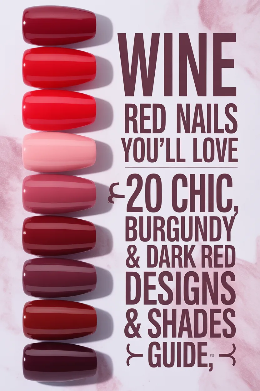 Wine Red Nail Polish