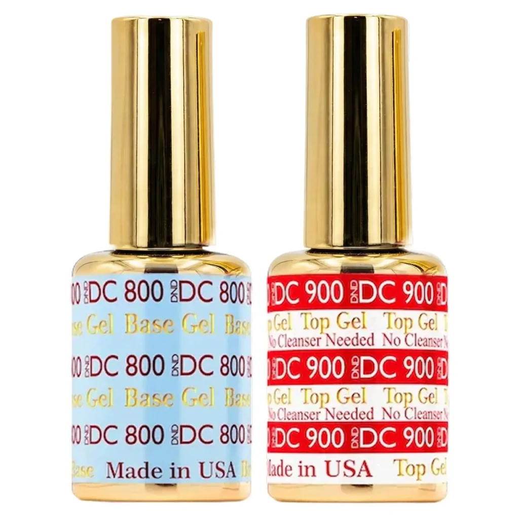 DND Nail Polish 2 1.DND Base Top Gel Set