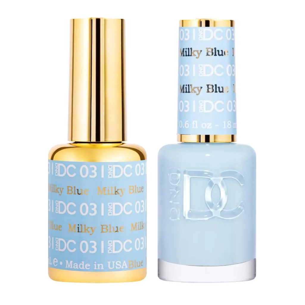 DND Nail Polish 12 11.DND DC Blue Collection Duo