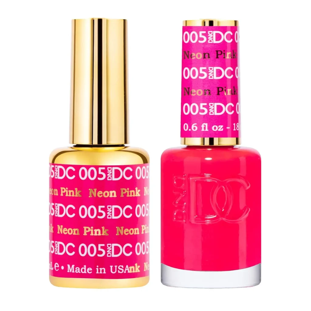 DND Nail Polish 14 13.DND DC Pink Collection Duo