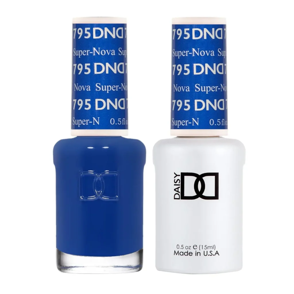 DND Nail Polish 20 19.DND Blue Collection Duo