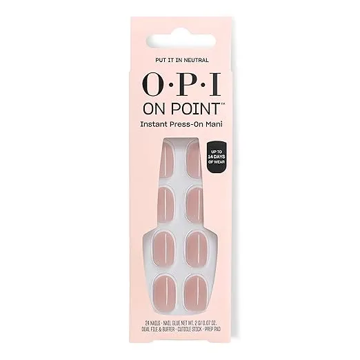 Best OPI Nail Polish 27 26.OPI On Point Press Ons