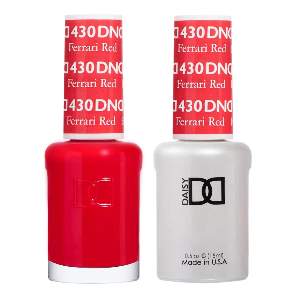 DND Nail Polish 4 3.DND Red Collection Duo